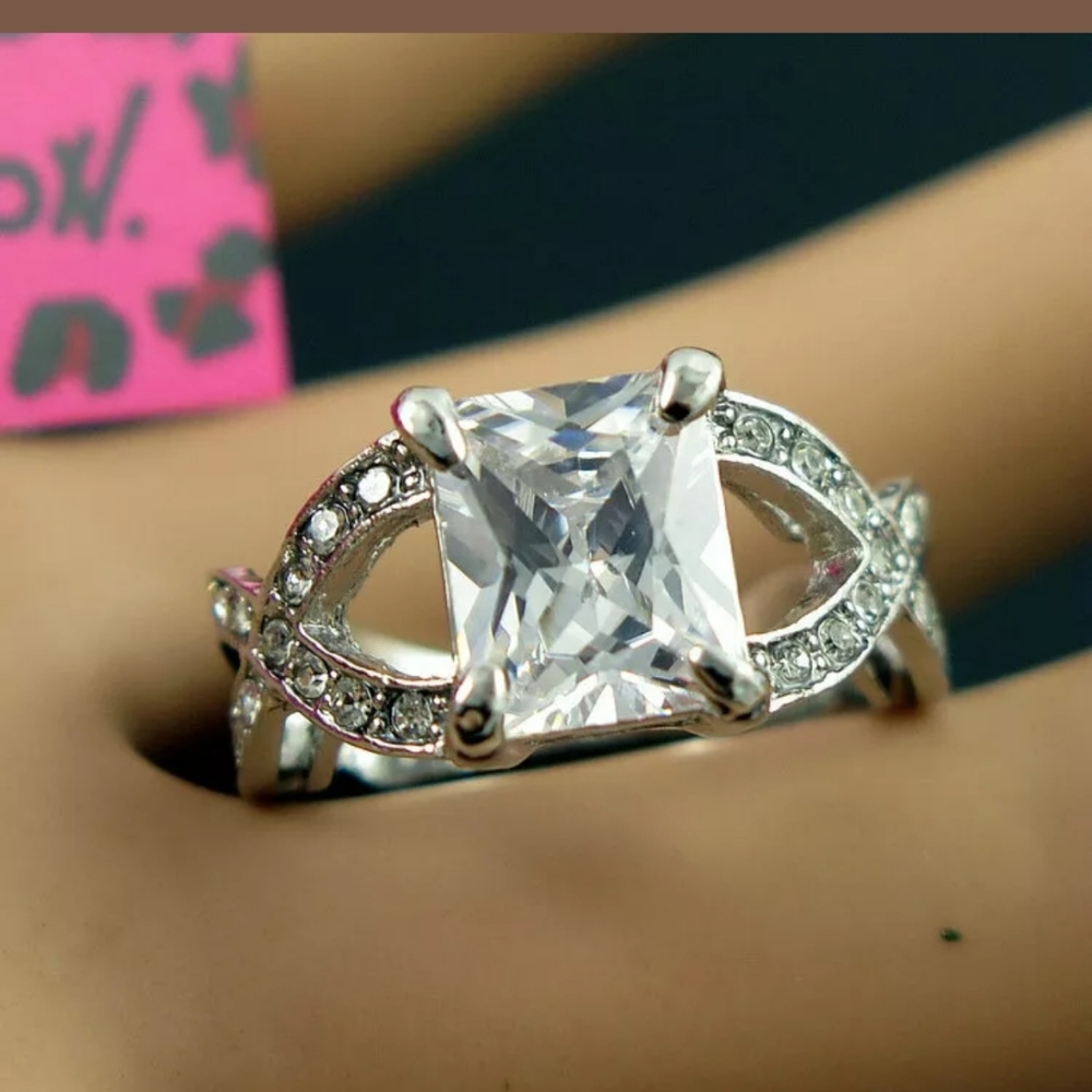 💍 fashion engagement wedding ring - Picture 1 of 1